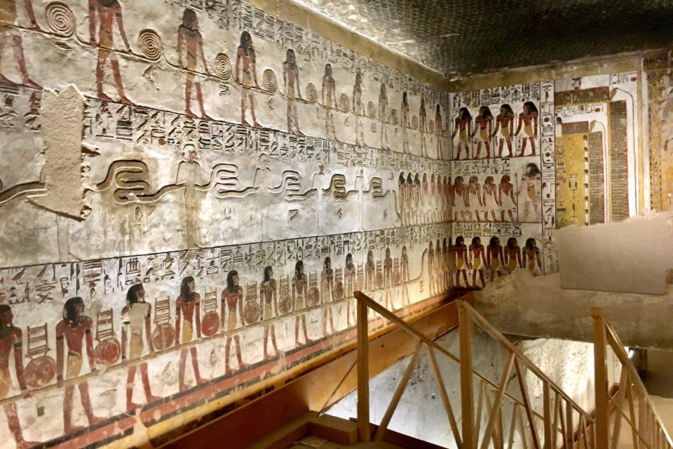 이집트 카이로, 룩소르, 홍해에서 즐기는 야자수, 피라미드, 그리고 말을 탄 파라오 8일