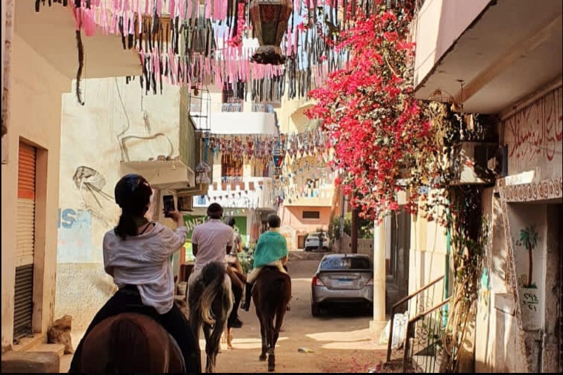 이집트 카이로, 룩소르, 홍해에서 즐기는 야자수, 피라미드, 그리고 말을 탄 파라오 8일